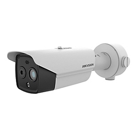 Hikvision HeatPro Series DS-2TD2628-10/QA - Thermisch / Netzwerk-Überwachungskamera - Bullet - Farbe (Tag&Nacht) - 2688 x 1520 (optisch) / 256 x 192 (thermisch) - feste Brennweite
