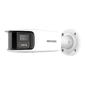 Hikvision Pro Series EasyIP 4.0 with ColorVu DS-2CD2T87G2P-LSU/SL - Netzwerküberwachung / Panoramakamera - Kugel - staubbeständig/wasserfest - Farbe (Tag&Nacht)