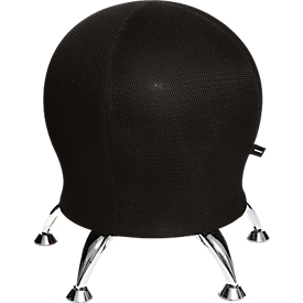 Hocker Sitness 5, mit integriertem Gymnastikball, belastbar bis 110 kg, schwarz