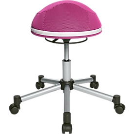 Hocker Sitness Half Ball, pink