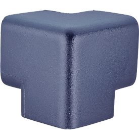 Hoekbeschermer voor Knuffi hoekbeschermprofiel type H, L 42 x B 22 mm, zelfklevend, PU-schuim, 3-benig, zwart