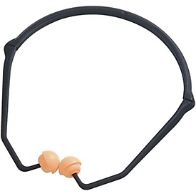 HONEYWELL HOWARD LEIGHT Casque antibruit à arceau PerCap, bouchons remplaçables, SNR 30 dB, EN 352-2:2020, pliable, orange