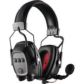 HONEYWELL HOWARD LEIGHT Casque antibruit Sync Wireless Impact, SNR 30 dB, microphone col de cygne, EN352-1:2003, noir