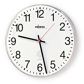 Horloge murale radio-pilotée, réseau 230 V, Ø 300 mm