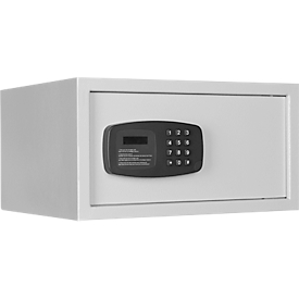 Hoteltresor Panther LPT 1, B 432 x T 365 x H 229 mm, 27 Liter, lichtgrau