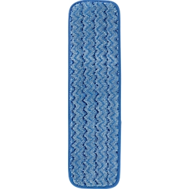 Housse d'essuyage humide Rubbermaid Hygen™, pour balai à franges Hygen™, pour le nettoyage humide, L 446 x l 144 mm, microfibre, bleu