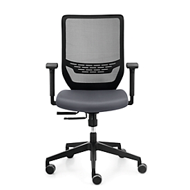 Housse de protection, pour siège de bureau to-sync work, pour équipement ultérieur, gris