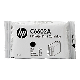 HP  18 ml - Schwarz - kompatibel - Tintenpatrone