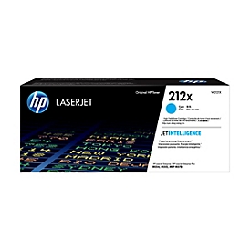 HP 212X - Hohe Ergiebigkeit - Cyan - original - LaserJet - Tonerpatrone (W2121X)