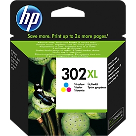 HP inktpatroon Nr. 302XL color (F6U67AE)