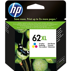 HP inktpatroon Nr. 62XL Tri-Color C2P07AE