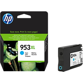 HP inktpatroon Nr. 953XL cyaan (F6U16AE)