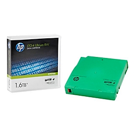 HP LTO4- Ultrium datacassettes, groen, 800 GB, 1,6 TB bij 2:1 comprimering