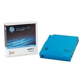 HP LTO5- Ultrium Datenkassetten, hellblau, 1,5 TB, 3,0 TB bei 2:1 Komprimierung