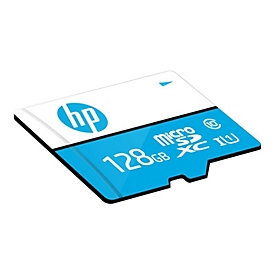 HP mx310 - Flash-Speicherkarte (microSDXC-an-SD-Adapter inbegriffen) - 128 GB - UHS-I U1 / Class10 - microSDXC UHS-I