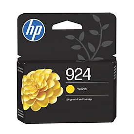 HP originele inktcartridge 924, geel, ca. 400 pagina's