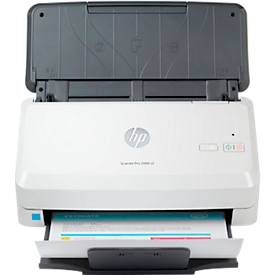 HP scanner de documents Scanjet Pro 2000 s2, chargeur automatique (50 feuilles), recto-verso, USB 3.1, jusqu'à 3500 pages/jour