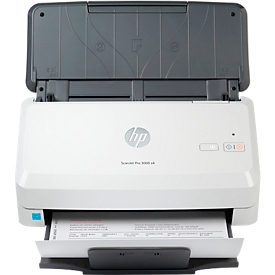 HP scanner de documents Scanjet Pro 3000 s4, chargeur automatique (50 feuilles), recto-verso, USB 3.0, jusqu'à 4000 pages/jour