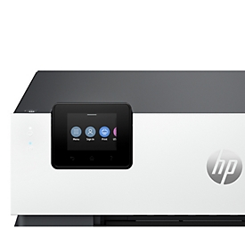 HP Tintenstrahldrucker OfficeJet Pro 9110b, Auto-Duplex/Mobildruck, USB/LAN/Bluetooth/Wi-Fi, bis A4, inkl. 4 CMYK Tintenpatronen