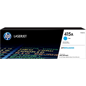 HP Toner 415A, cyan W2031A, 2.100 pages, original