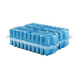 HPE - 20 x LTO Ultrium 9 - 18 TB / 45 TB - Beschriftungsetiketten - Hellblau - Library Pack