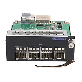 HPE 5xxxHI 4P 1/10G SFP+ Mod - Transceiver - 1 Gbps