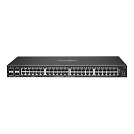 HPE 6100 48G 4SFP+ Switch - - managed - 48 x/1000+ 4 1 - Switch - 1 Gbps
