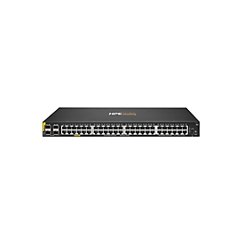 HPE 6100 48G Class4 PoE 4SFP+ 370W - Géré - L3 - Gigabit Ethernet (10/100/1000) - Connexion Ethernet - supportant l'alimentation via ce port (PoE) - Grille de montage - 1U