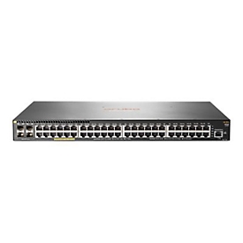HPE Aruba 2930F 48G PoE+ 4SFP - Switch - L3 - managed - 48 x 10/100/1000 (PoE+)