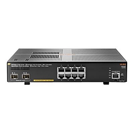 HPE Aruba 2930F 8G PoE+ 2SFP+ - Switch - L3 - managed - 8 x 10/100/1000 (PoE+)