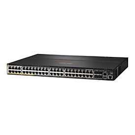 HPE Aruba 2930M 40G 8 HPE Smart Rate PoE Class 6 1-slot Switch - Switch - L3 - managed - 36 x 10/100/1000 + 4 x Kombi-Gigabit-SFP + 8 x 1/2.5/5/10GBase-T (PoE Class 6)