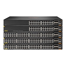 HPE Aruba 6200M 36G 12SR5 Class6 PoE 4SFP+ Switch - Switch - max. Stapelentfernung 10 km - L3 - managed - 36 x 10/100/1000 (4PPoE)