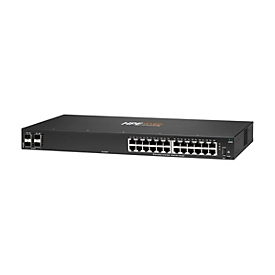 HPE Aruba Networking CX 6000 24p 10M/100M/1G 4p SFP 1G Switch - Switch - managed - 24 x 10/100/1000 + 4 x Gigabit SFP (Uplink)