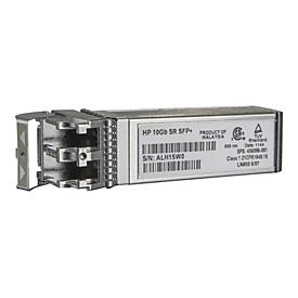 HPE BladeSystem c-Class 10Gb SFP+ SR Transceiver - Fibre optique - 10000 Mbit/s - SFP+ - LC - 50/125,62.5/125 µm - SR