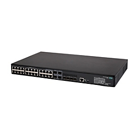 HPE FlexNetwork 5140 24G PoE+ 4SFP+ EI - Switch - L3 - Smart - 24 x 10/100/1000 (PoE+)