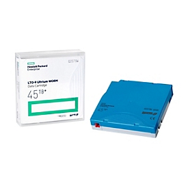 HPE - LTO Ultrium WORM 9 - 18 TB / 45 TB - Beschriftungsetiketten - Hellblau - für P/N: R7E99A, R7F00A, R7F01A, R7F02A