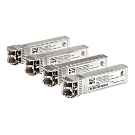 HPE MSA 32Gb SFP+ Short Wave Fibre Channel 4-pack Transceiver - Transceiver