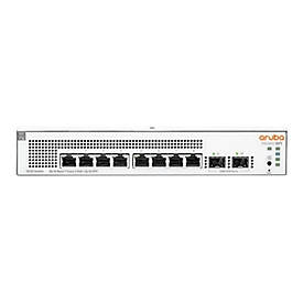 HPE Networking Instant On 1930 8G Class4 PoE 2SFP 124W Switch - Switch - L3 - managed - 8 x 10/100/1000 (PoE) + 2 x Gigabit SFP - an Rack montierbar