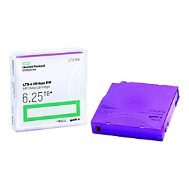 HPE RW Data Cartridge - LTO Ultrium 6 x 20 - 2.5 TB - Speichermedium