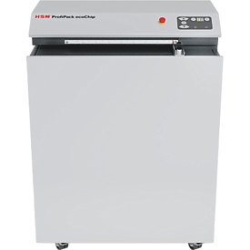HSM ProfiPack ecoChip-verpakkingsmachine, mobiel, 1870 W, 170 mm/s, zonder aanpassingsset voor de afzuiging, metaal