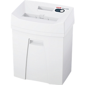 HSM Pure 220 papiervernietiger, veiligheidsniveau 4, deeltjes 4 x 25 mm, 7 vel, wit