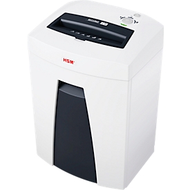 HSM SECURIO C18 document shredder, security level 2, strip cut 3.9 mm, 15 sheets, white