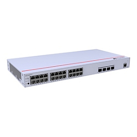 Huawei CloudEngine S310-24P4S - Switch - managed - 24 x 10/100/1000 + 4 x Gigabit SFP - Luftstrom von Seite zu Seite - an Rack montierbar - PoE+ (400 W)