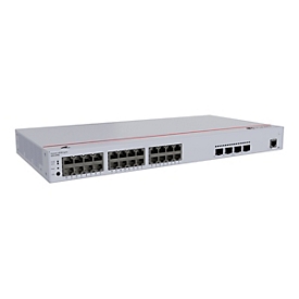Huawei eKitEngine S220 Series S220-24P4X - Switch - managed - 24 x 10/100/1000 (PoE+) + 4 x 10Gb Ethernet SFP+ - Luftstrom von vorne zur Seite - an Rack montierbar