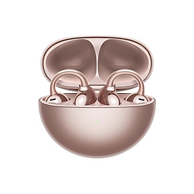 Huawei FreeClip - True Wireless-Kopfhörer mit Mikrofon - offenes Ohr - über dem Ohr angebracht - Bluetooth - Rosegold