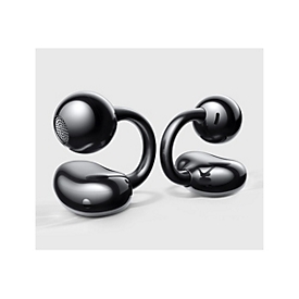 Huawei FreeClip - True Wireless-Kopfhörer mit Mikrofon - offenes Ohr - über dem Ohr angebracht - Bluetooth - Schwarz