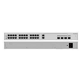 Huawei S310S Series S310S-26PN4JX - Switch - managed - 22 x 10/100/1000 (PoE+) + 2 x 10/100/1000 + 2 x 10/100/1000/2.5G (PoE+) + 2 x 100/1000/10G SFP+ - Luftstrom von vorne zur Seite - an Rack montierbar