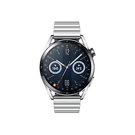 Huawei Watch GT 3 - Elite Edition - 46 mm - Silver Edelstahl - intelligente Uhr mit Riemen - Handgelenkgröße: 140-210 mm