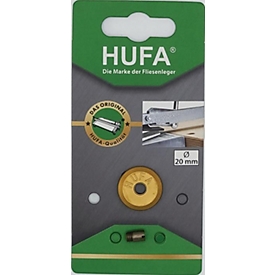 HUFA snijwiel, Ø 20 x B 5,0 x S 3,0 mm, carbide titanium coating, met as