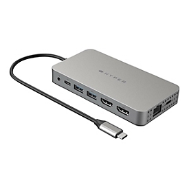 HyperDrive - Dockingstation - USB-C - 2 x HDMI - 1GbE
